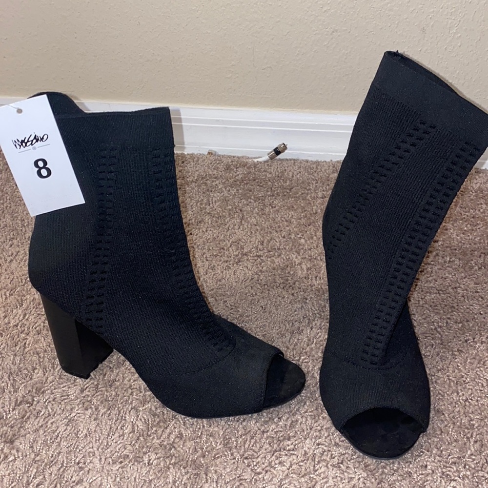 Massimo stretchy wedge heel